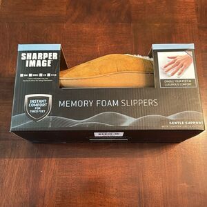 Large Memory Foam Slippers  Flexible Cooling Ultra Soft Foam NWT